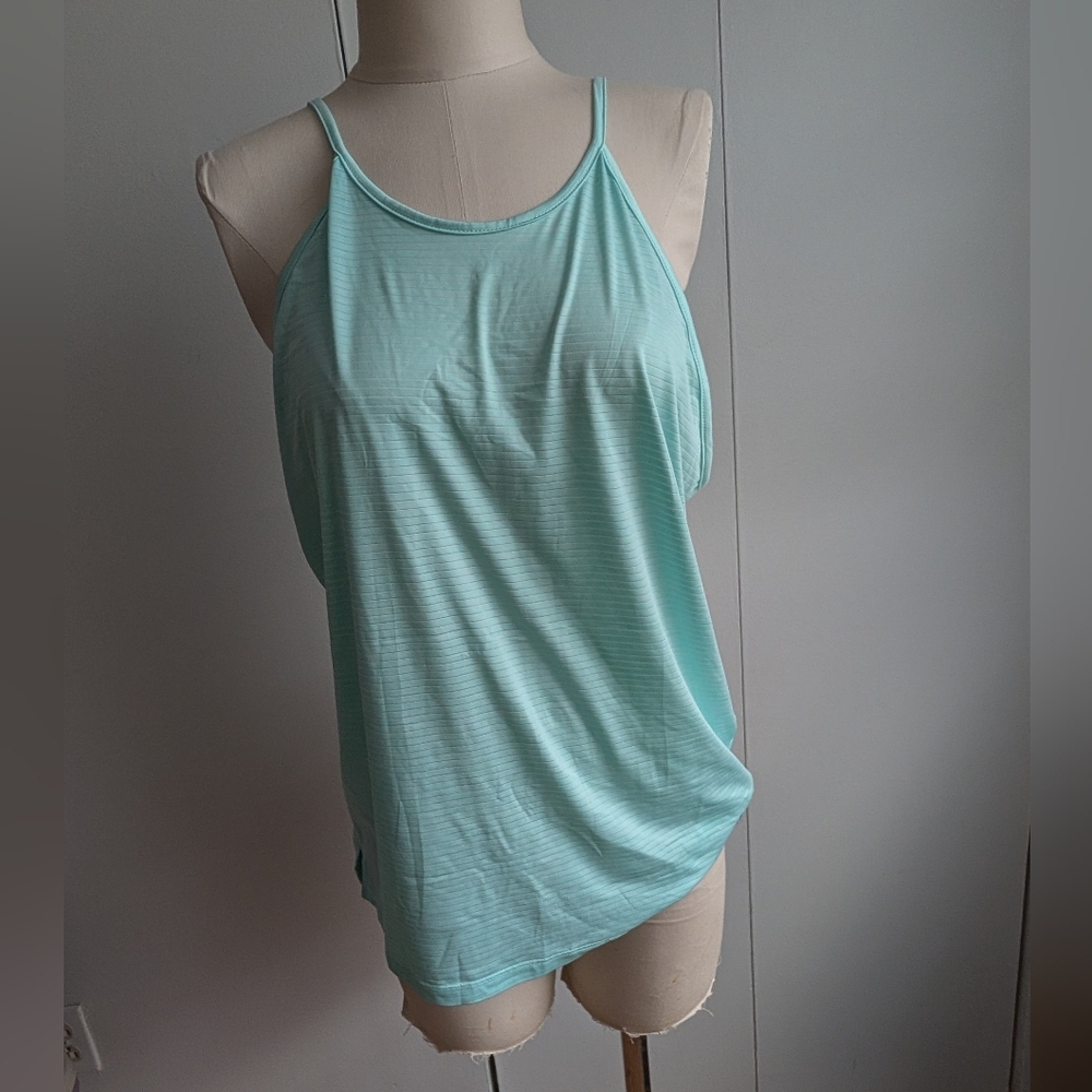 Asics Mint Strappy Performance Tank